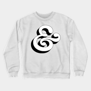 The Ampersand: 3D Edition Crewneck Sweatshirt